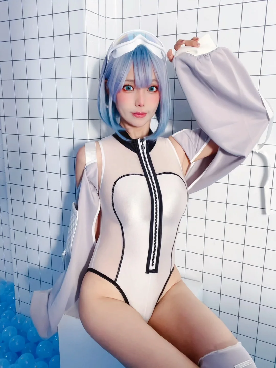 ElyEE子 - Clear Blue Drift [33P,4V-48MB] tg@simisebaisi 【丝足阁】030.webp